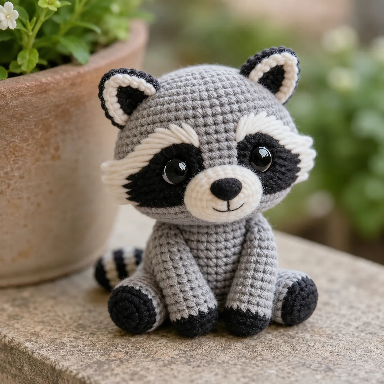 Raccoon Crochet Kit