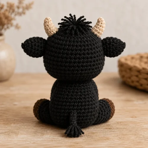Black Highland Cow
